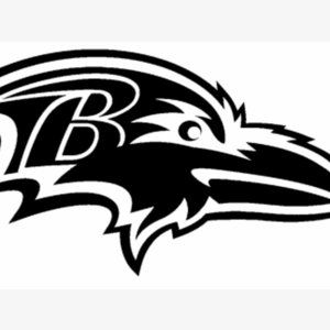 NFL Football BALTIMORE RAVENS Logo Vinyl Decal